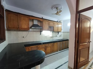 Kitchen in 2 BHK Builder Floor at Kailash Hills – for Rent