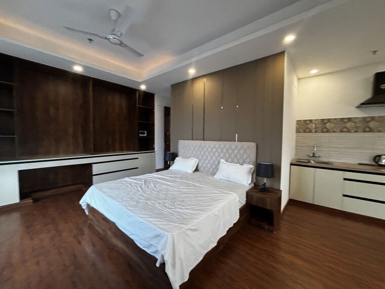 Bedroom, urbtech-npx Studio 450 Sq.Ft. Apartment In Sector 153 Noida 10501042