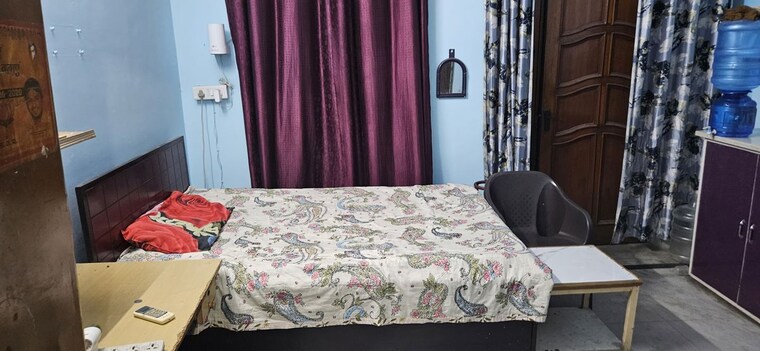 Bedroom, baraula 1 RK 300 Sq.Ft. Builder Floor In Baraula Noida 10501084