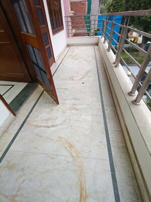 Balcony in 3 BHK Builder Floor at Sector 45 – for Rent