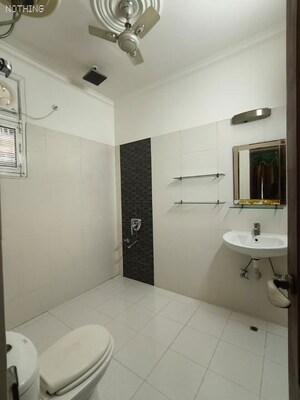 Bathroom in 2.5 BHK Builder Floor at Sector 15 – for Rent