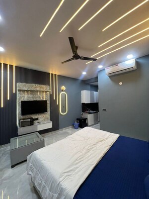 Bedroom in Studio Apartment at Gaur City Center, Sector 4 Greater Noida – for Rent