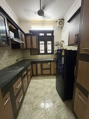 Kitchen in 3.5 BHK Builder Floor at Sector 15 – for Rent