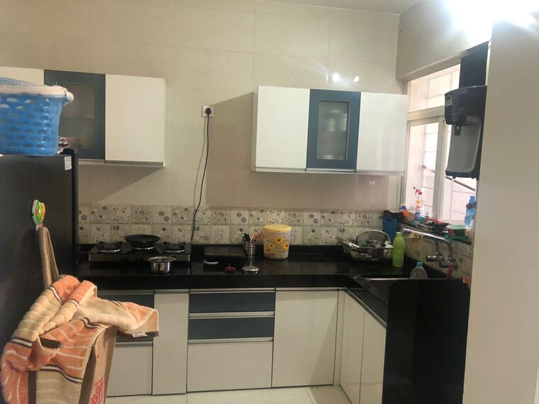 Kitchen, darode-q-homes 2 Bedroom 950 Sq.Ft. Apartment In Kharadi Pune 10501107