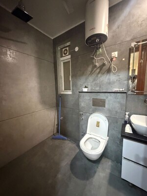 Bathroom in 3 BHK Builder Floor at Sector 15 – for Rent