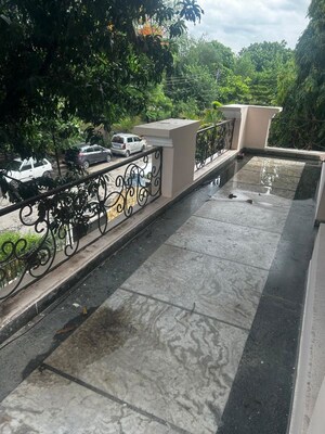 Balcony in 3 BHK Builder Floor at Sector 10 – for Rent