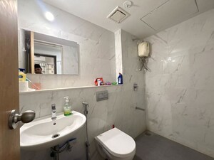 Bathroom in 2.5 BHK Apartment at Lodha Codename Premier, Dombivli East – for Rent