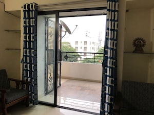 Terrace in 3 BHK Apartment at Bhusari Colony – for Rent