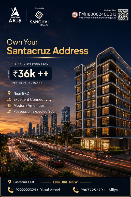 2 BHK 607 Sq.Ft. Apartment in Prabhat Residency Santacruz