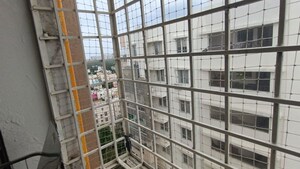 Balcony in 3 BHK Apartment at Indu Fortune Fields Annexe, Hi Tech City – for Rent