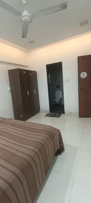 Bedroom in 2 BHK Apartment at Ramchandra Nivas, Kopar Khairane – for Rent