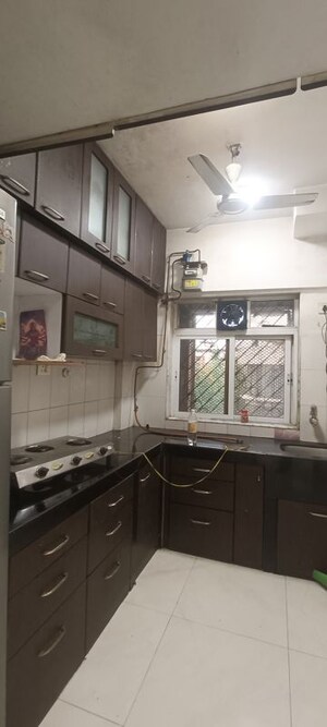 Kitchen in 2 BHK Apartment at Ramchandra Nivas, Kopar Khairane – for Rent