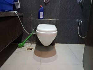 Bathroom in 3 BHK Apartment at Lalani Grandeur, Goregaon East – for Sale