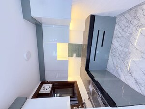 Kitchen in 3 BHK Builder Floor at Khirki Extension – for Sale