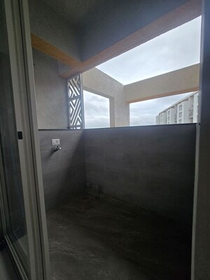 Balcony in 2 BHK Apartment at Rama Fusion Towers Phase 2, Hinjewadi – for Rent
