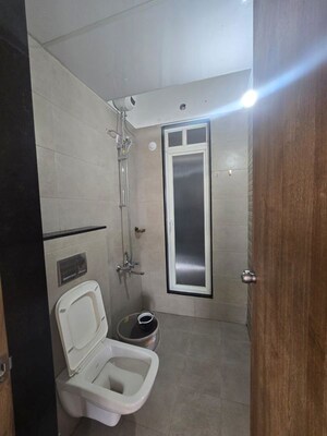 Bathroom in 2 BHK Apartment at Rama Fusion Towers Phase 2, Hinjewadi – for Rent