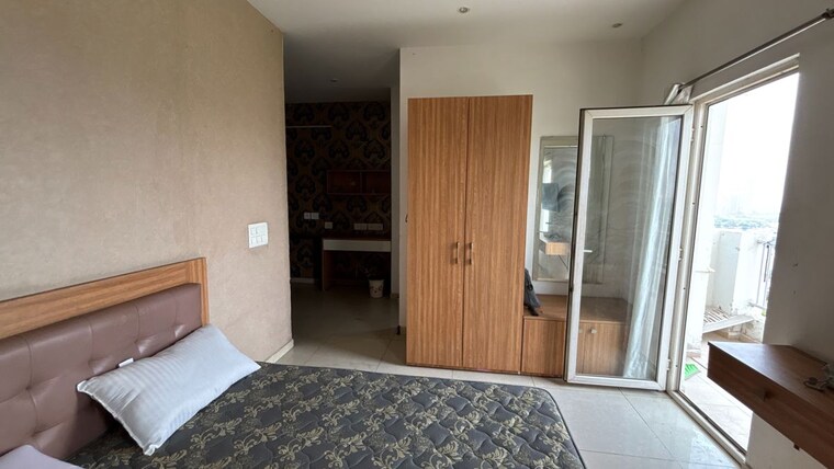 Bedroom, ajnara-daffodil 1 Bedroom 555 Sq.Ft. Apartment In Sector 137 Noida 10501357