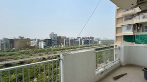 Balcony in 1 BHK Apartment at Ajnara Daffodil, Sector 137 – for Rent