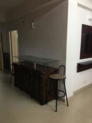 Living Room in 3 BHK Apartment at Omaxe Residency, Gomti Nagar – for Rent