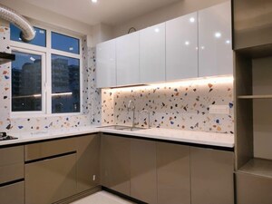 Kitchen in 4 BHK Builder Floor at Sushant Lok Iii – for Rent