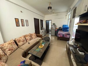 Living Room in 2.5 BHK Apartment at Galaxy North Avenue, Gaur City 1 – for Rent