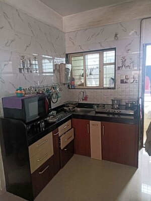 Kitchen in 2 BHK Apartment at Kamgar Putala Vasahat – for Sale