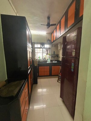 Kitchen in 1 BHK Apartment at Dedhia Harshgiri, Dahisar East – for Sale