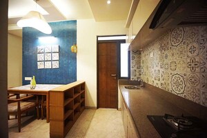 Kitchen in 3 BHK Apartment at Narol – for Sale