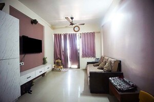 Living Room in 1 BHK Apartment at Vastral – for Sale