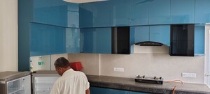 Kitchen in 4 BHK Apartment at Crest Golf Ridge Tower, Amar Shaheed Path – for Rent