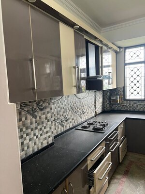 Kitchen in 3 BHK Apartment at Shanti Kunj Noida, Sector 61 – for Rent
