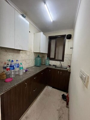 Kitchen in 1 BHK Builder Floor at Saket – for Rent