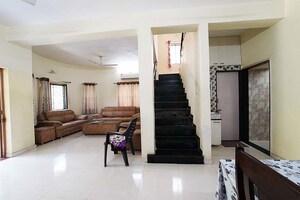 Staircase in 4 BHK Independent House at Bopal – for Sale