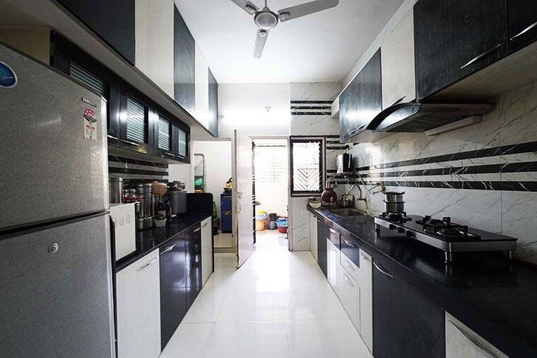 Kitchen, bopal 4 Bedroom 250 Sq.Yd. Independent House In Bopal Ahmedabad 10501566