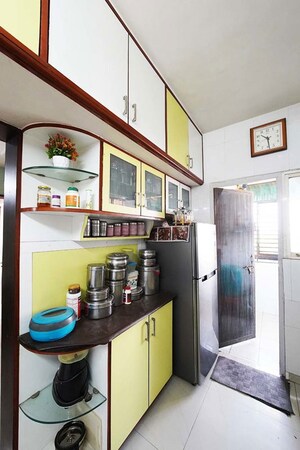 Kitchen in 2 BHK Apartment at Ghatlodia – for Sale
