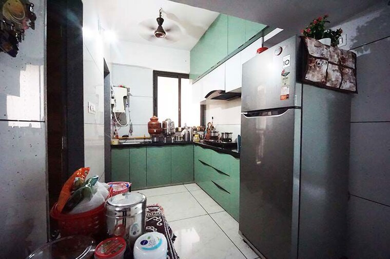 Kitchen, isanpur 3 Bedroom 107 Sq.Yd. Apartment In Isanpur Ahmedabad 10501615