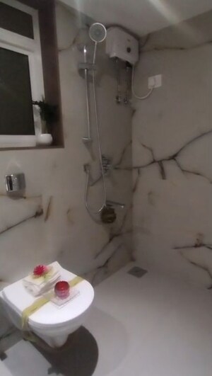 Bathroom in 1 BHK Apartment at Ornate Serenity, Naigaon East – for Sale