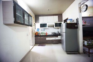 Kitchen in 3 BHK Apartment at Sargasan – for Sale