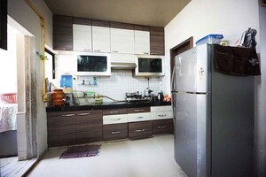 Kitchen in 3 BHK Apartment at Sargasan – for Sale