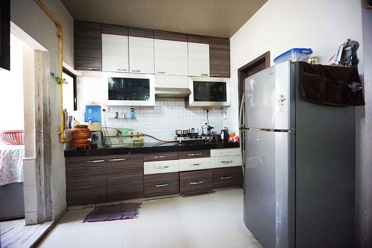 Kitchen, sargasan 3 Bedroom 200 Sq.Yd. Apartment In Sargasan Gandhinagar 10501624