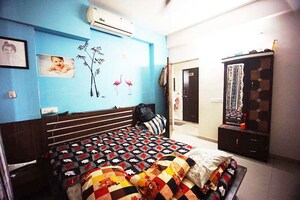 Bedroom in 3 BHK Apartment at Sargasan – for Sale