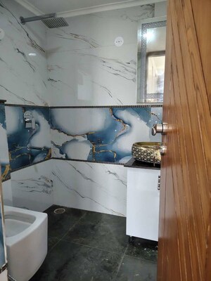 Bathroom in 3 BHK Apartment at Dwarka – for Sale