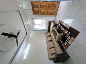 Staircase in 2 BHK Builder Floor at Hsr Layout – for Rent