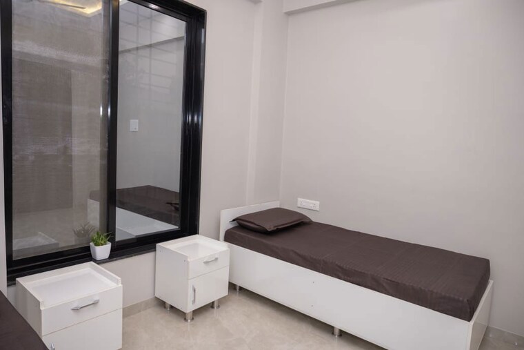 Bedroom, javer-nagar-chs 1 Bedroom 600 Sq.Ft. Apartment In Wadgaon Sheri Pune 10501660