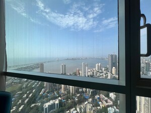 Balcony in 4 BHK Apartment at Rustomjee Crown, Prabhadevi – for Rent