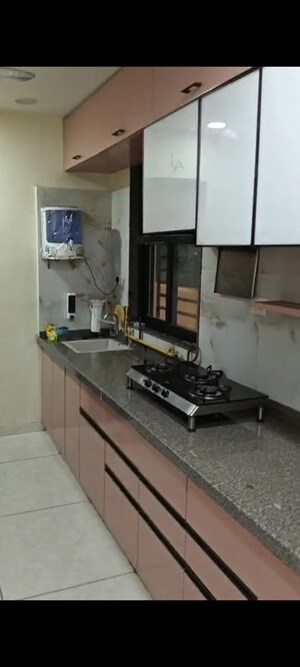 Kitchen in 4 BHK Apartment at Kavisha Pebble Bay, Chandkheda – for Rent