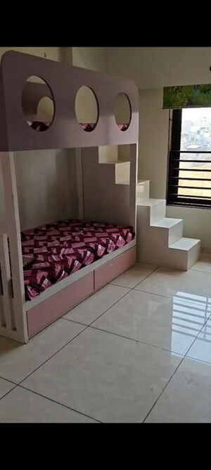 Bedroom in 4 BHK Apartment at Kavisha Pebble Bay, Chandkheda – for Rent