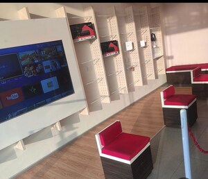 Team Area in  Showroom at Goldstar Plaza, Kharadi – for Rent
