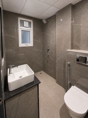 Bathroom in Studio Builder Floor at Sector 38 – for Rent