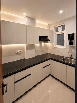 Kitchen in Studio Builder Floor at Sector 38 – for Rent